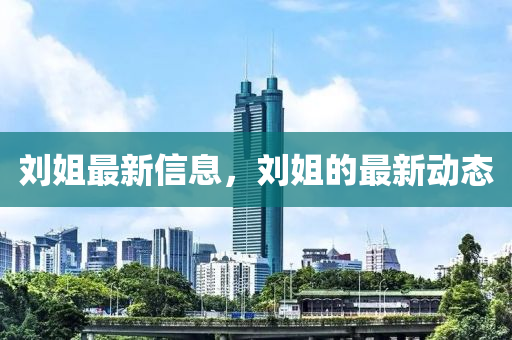 劉姐最新信息,劉姐的最新動態南充市鑫正商貿有限公司