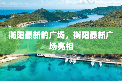 衡陽最新的廣場,衡陽最新廣場亮相南充市鑫正商貿有限公司