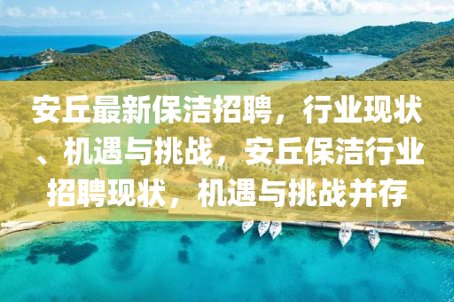安丘最新保潔招聘，行業現狀、機遇與挑戰，安丘保潔行業招聘現狀，機遇與挑戰并存南充市鑫正商貿有限公司